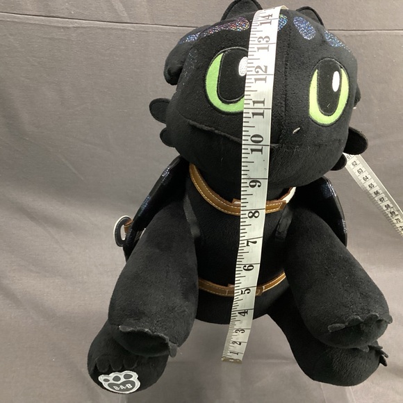 BUILD A BEAR HOW TO TRAIN YOUR DRAGON TOOTHLESS  SPECIAL EDITION BIOLUMINESCENT - Picture 10 of 16